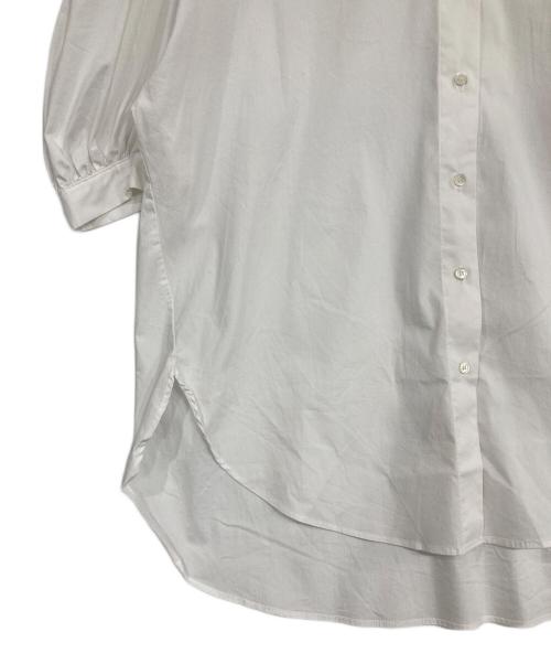 SOEJU（ソージュ）SOEJU (ソージュ) ノーカラーブラウス ホワイト サイズ:SIZE Freeの古着・服飾アイテム