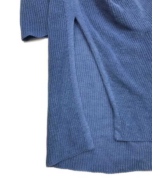 POLO RALPH LAUREN（ポロ・ラルフローレン）POLO RALPH LAUREN (ポロ・ラルフローレン) ローゲージロングカーディガン ブルー サイズ:XSの古着・服飾アイテム