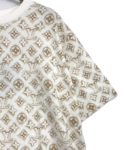 LOUIS VUITTON（ルイ ヴィトン）LOUIS VUITTON (ルイ ヴィトン) モノグラム総柄プリントTシャツ ベージュ サイズ:L 未使用品の古着・服飾アイテム