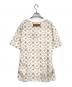 中古・古着 LOUIS VUITTON (ルイ ヴィトン) モノグラム総柄プリントTシャツ ベージュ サイズ:L 未使用品：55000円