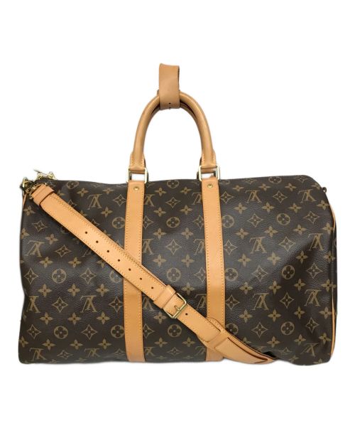 LOUIS VUITTON（ルイ ヴィトン）LOUIS VUITTON (ルイ ヴィトン) 	キーポル・バンドリエール45 ブラウンの古着・服飾アイテム