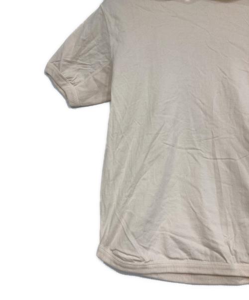 FULLCOUNT（フルカウント）FULLCOUNT (フルカウント) FLATSEAM HEAVYWEIGHT HOODIE T-SHIRT /ヘビーウエイト フード付Tシャツ ベージュ サイズ:38の古着・服飾アイテム