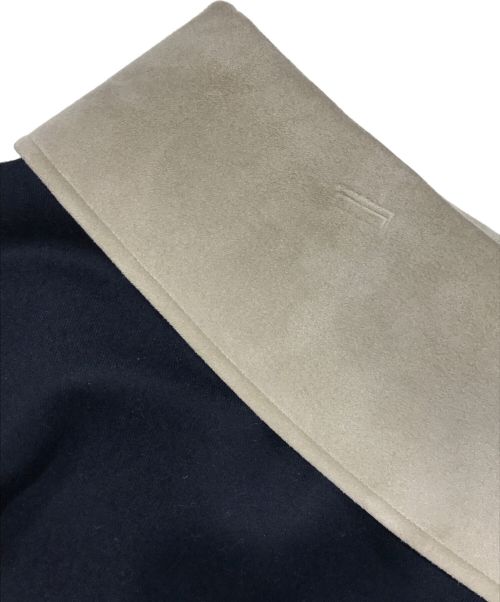 THE RERACS（ザ リラクス）THE RERACS (ザ リラクス) RERACS WAIST FLAP ASYMMETRY SKIRT ネイビー サイズ:36の古着・服飾アイテム