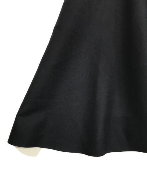 THE RERACS（ザ リラクス）THE RERACS (ザ リラクス) RERACS WAIST FLAP ASYMMETRY SKIRT ネイビー サイズ:36の古着・服飾アイテム