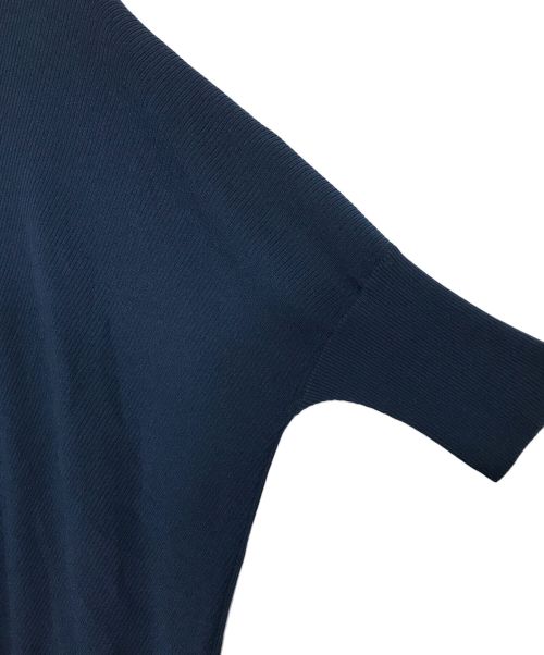 theory luxe（セオリーリュクス）theory luxe (セオリーリュクス) Vネックロングカットソー ネイビー サイズ:38の古着・服飾アイテム