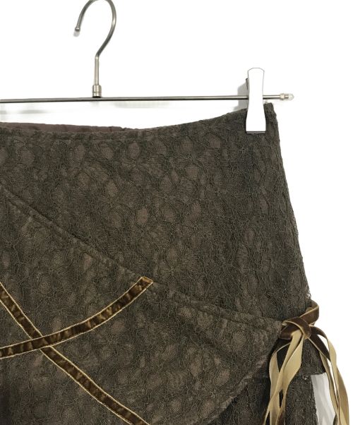 LAGUA GEM（ラグアジェム）LAGUA GEM (ラグアジェム) SAILOR JERRY (セイラージェリー) LACE バイカー ブラウン サイズ:Sの古着・服飾アイテム