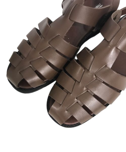 SNOBBIST（スノビスト）SNOBBIST (スノビスト) グルカサンダル ブラウン サイズ:Lの古着・服飾アイテム