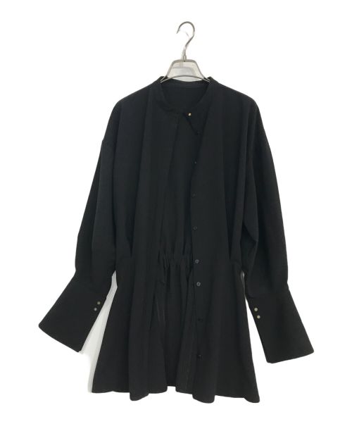 Ameri（アメリ）AMERI (アメリ) WAIST BLOUSING BLOUSE ブラック サイズ:Fの古着・服飾アイテム