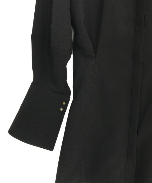 Ameri（アメリ）AMERI (アメリ) WAIST BLOUSING BLOUSE ブラック サイズ:Fの古着・服飾アイテム