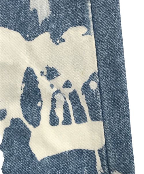 BLUE BLUE（ブルーブルー）BLUE BLUE (ブルーブルー) アカミミデニム カゴバッセンウォーンアウト スリムジーンズ インディゴ サイズ:1の古着・服飾アイテム