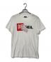 DIESEL（ディーゼル）の古着「ロゴプリントTシャツ」｜ホワイト