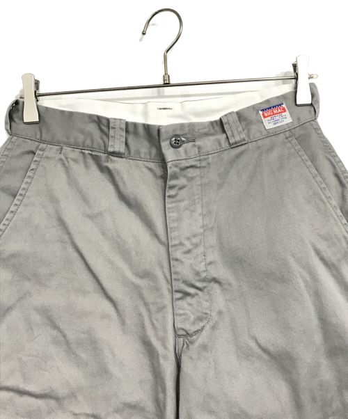 N.HOOLYWOOD（エヌ ハリウッド）N.HOOLYWOOD (エヌ ハリウッド) BIG MAC (ビッグマック) CHINO PANTS グレー サイズ:36の古着・服飾アイテム