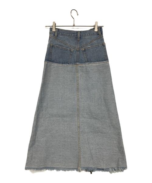 Ameri（アメリ）Ameri (アメリ) INSIDE OUT ZIPPER DENIM SKIRT ブルー サイズ:Sの古着・服飾アイテム