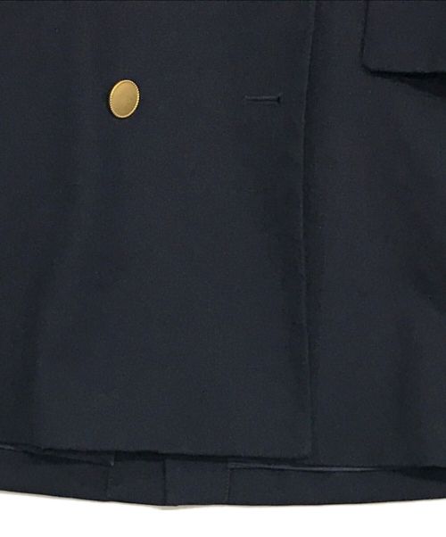 SIMPLICITE（シンプリシテ）SIMPLICITE (シンプリシテ) フレンチリネンジャケット ネイビー サイズ:FREEの古着・服飾アイテム