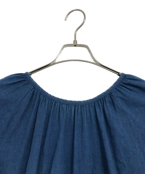 BEAMS BOY（ビームスボーイ）BEAMS BOY (ビームスボーイ) バックトゥフロントメディカルワンピース ブルー サイズ:記載なしの古着・服飾アイテム