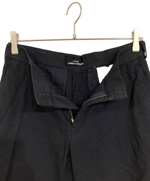 tricot COMME des GARCONS（トリココムデギャルソン）tricot COMME des GARCONS (トリココムデギャルソン) テーパードパンツ ネイビー サイズ:Mの古着・服飾アイテム