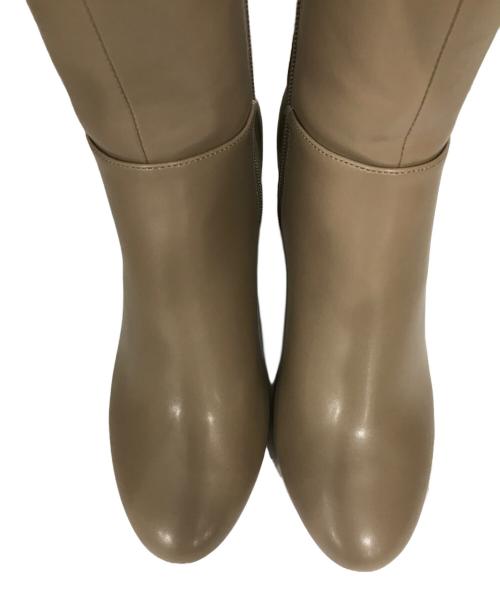 green label relaxing（グリーンレーベルリラクシング）green label relaxing (グリーンレーベルリラクシング) ロングブーツ ベージュ サイズ:Sの古着・服飾アイテム