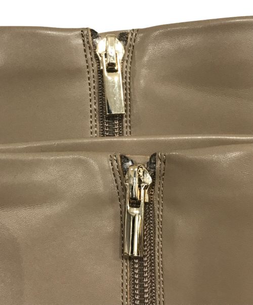 green label relaxing（グリーンレーベルリラクシング）green label relaxing (グリーンレーベルリラクシング) ロングブーツ ベージュ サイズ:Sの古着・服飾アイテム