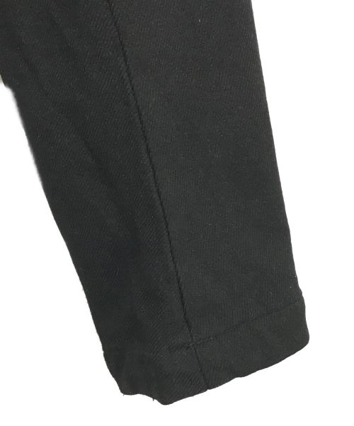 ROBE DE CHAMBRE COMME DES GARCONS（ローブドシャンブル コムデギャルソン）ROBE DE CHAMBRE COMME DES GARCONS (ローブドシャンブル コムデギャルソン) 縮絨ジップアップジャケット ブラック サイズ:Lの古着・服飾アイテム