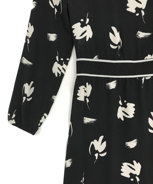 ARMANI EXCHANGE（アルマーニ エクスチェンジ）ARMANI EXCHANGE (アルマーニ エクスチェンジ) ブラウスワンピース ブラック サイズ:2の古着・服飾アイテム