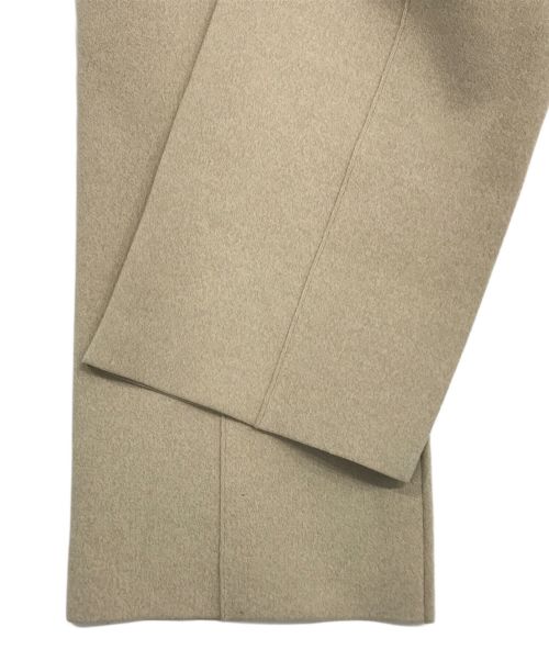 Drawing Numbers（ドローイングナンバーズ）Drawing Numbers (ドローイングナンバーズ) ニットセンターピンタックワイドパンツ ベージュ サイズ:38の古着・服飾アイテム