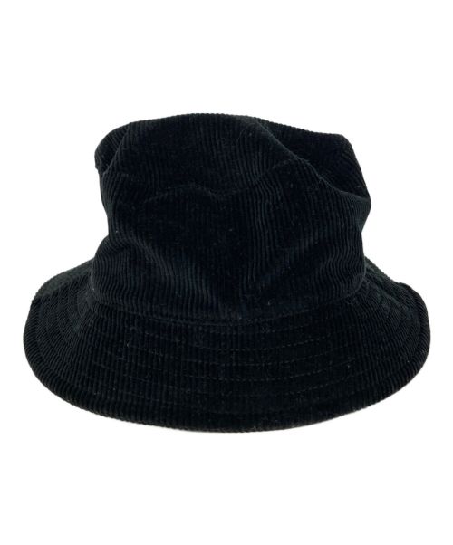 Vivienne Westwood（ヴィヴィアンウエストウッド）Vivienne Westwood (ヴィヴィアンウエストウッド) コーデュロイバケットハット ブラックの古着・服飾アイテム