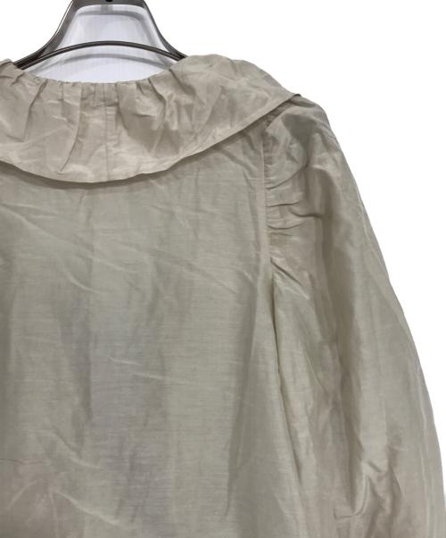 GALLARDA GALANTE（ガリャルダガランテ）GALLARDA GALANTE (ガリャルダガランテ) コットンシルク2WAYブラウス ベージュ サイズ:FREEの古着・服飾アイテム