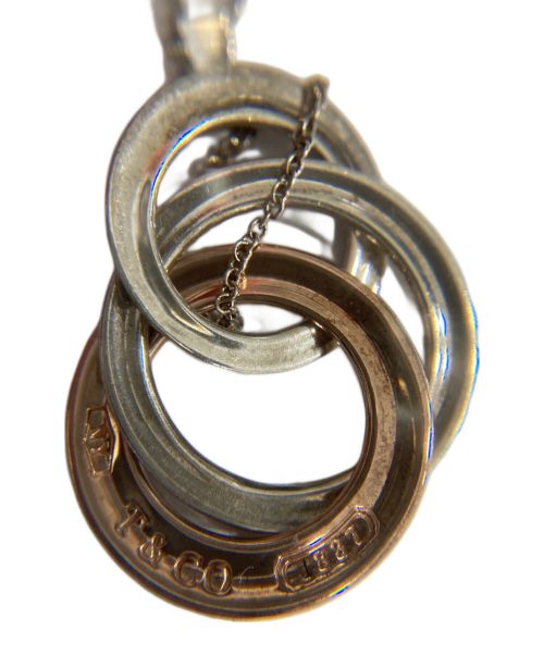 TIFFANY & Co.（ティファニー）Tiffany & Co. (ティファニー) ３連インターロッキングサークルネックレスの古着・服飾アイテム