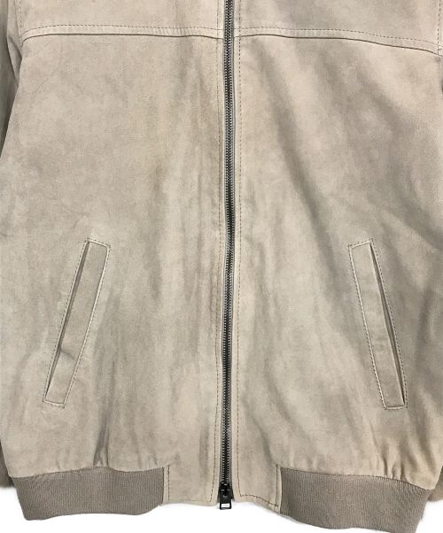 ETRO（エトロ）ETRO (エトロ) スエード ボンバージャケット グレー サイズ:Lの古着・服飾アイテム