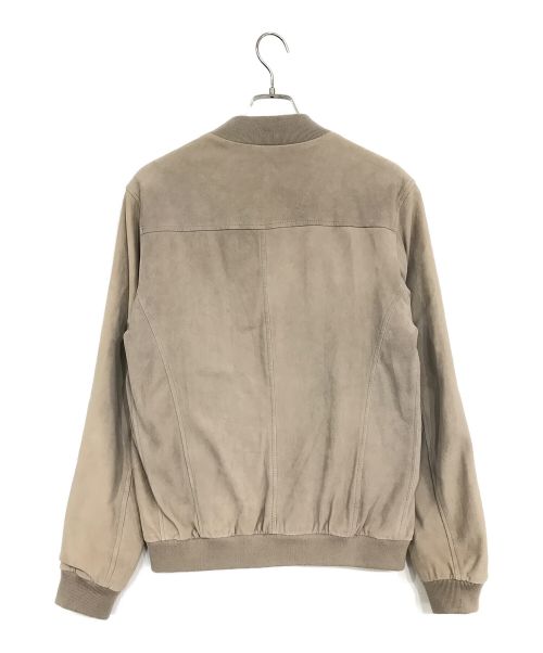ETRO（エトロ）ETRO (エトロ) スエード ボンバージャケット グレー サイズ:Lの古着・服飾アイテム