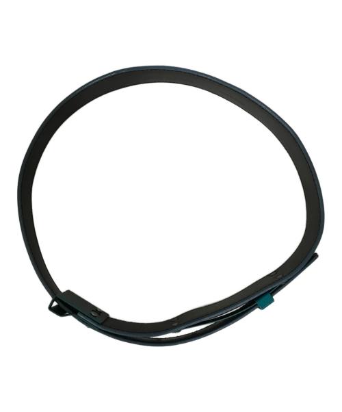 ISSEY MIYAKE（イッセイミヤケ）ISSEY MIYAKE (イッセイミヤケ) ベルト ブルーの古着・服飾アイテム