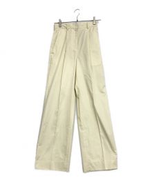 styling/（スタイリング）の古着「ツイルタックパンツ」｜ホワイト