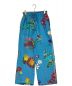 CABAN（キャバン）の古着「シルクツイル IBIZAプリントイージーパンツ」｜スカイブルー