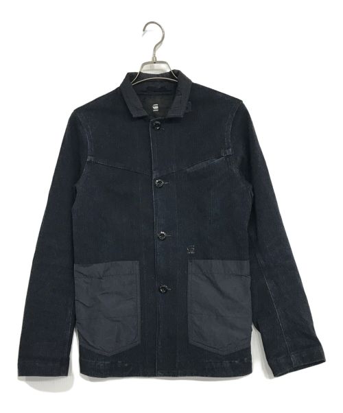 G-STAR RAW（ジースターロゥ）G-STAR RAW (ジースターロゥ) ブルゾンブレザー インディゴ サイズ:XSの古着・服飾アイテム