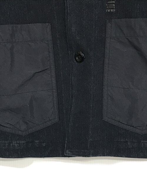 G-STAR RAW（ジースターロゥ）G-STAR RAW (ジースターロゥ) ブルゾンブレザー インディゴ サイズ:XSの古着・服飾アイテム