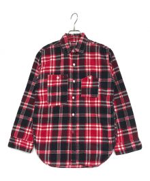 Engineered Garments（エンジニアドガーメンツ）の古着「ネルシャツ」｜レッド
