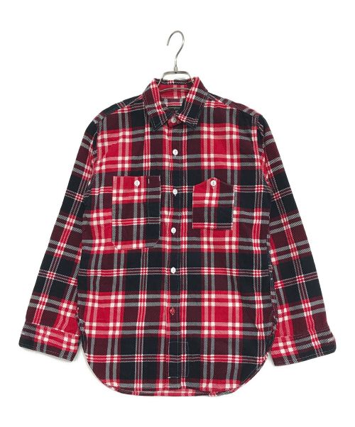 Engineered Garments（エンジニアドガーメンツ）Engineered Garments (エンジニアド ガーメンツ) ネルシャツ レッド サイズ:XSの古着・服飾アイテム