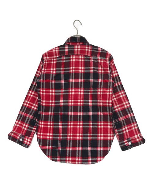 Engineered Garments（エンジニアドガーメンツ）Engineered Garments (エンジニアド ガーメンツ) ネルシャツ レッド サイズ:XSの古着・服飾アイテム