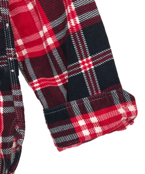 Engineered Garments（エンジニアドガーメンツ）Engineered Garments (エンジニアド ガーメンツ) ネルシャツ レッド サイズ:XSの古着・服飾アイテム