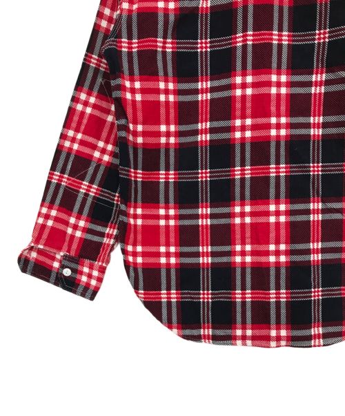 Engineered Garments（エンジニアドガーメンツ）Engineered Garments (エンジニアド ガーメンツ) ネルシャツ レッド サイズ:XSの古着・服飾アイテム