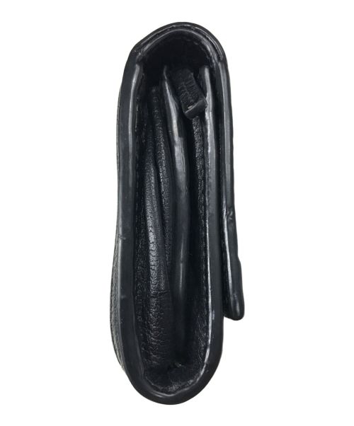 GUCCI（グッチ）GUCCI (グッチ) シェリーラインGGマーモントウォレット ブラックの古着・服飾アイテム