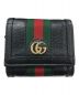 GUCCI（グッチ）の古着「シェリーラインGGマーモントウォレット」｜ブラック