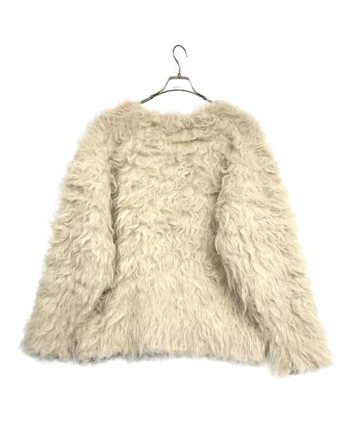 TODAYFUL（トゥデイフル）TODAYFUL (トゥデイフル) Brashed Mix Cardigan ベージュ サイズ:Fの古着・服飾アイテム