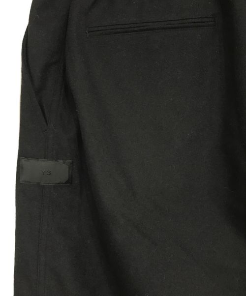Y-3（ワイスリー）Y-3 (ワイスリー) FLANNEL CUF PNT ブラック サイズ:Mの古着・服飾アイテム