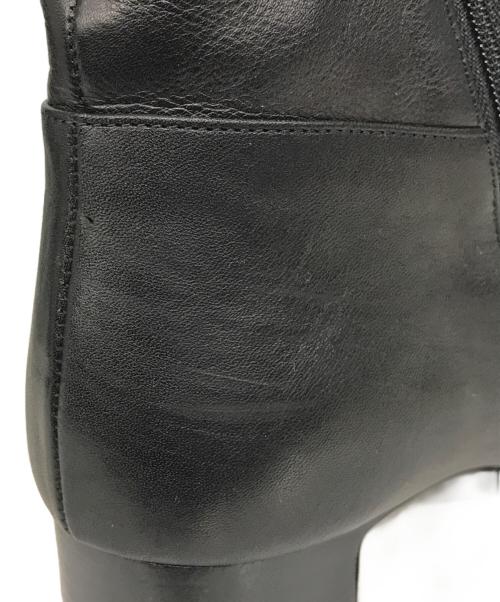 MACKINTOSH PHILOSOPHY（マッキントッシュ フィロソフィー）MACKINTOSH PHILOSOPHY (マッキントッシュフィロソフィー) スクエアトゥショートブーツ ブラック サイズ:24　1/2の古着・服飾アイテム
