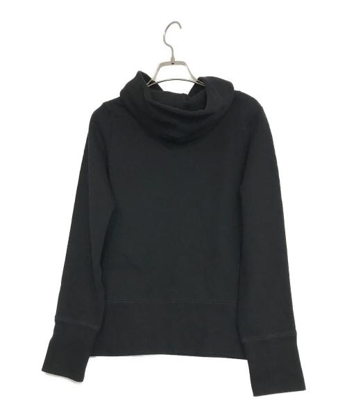 MICA&DEAL（マイカアンドディール）MICA&DEAL (マイカ＆ディール) 度詰裏毛パーカー ブラック サイズ:36の古着・服飾アイテム