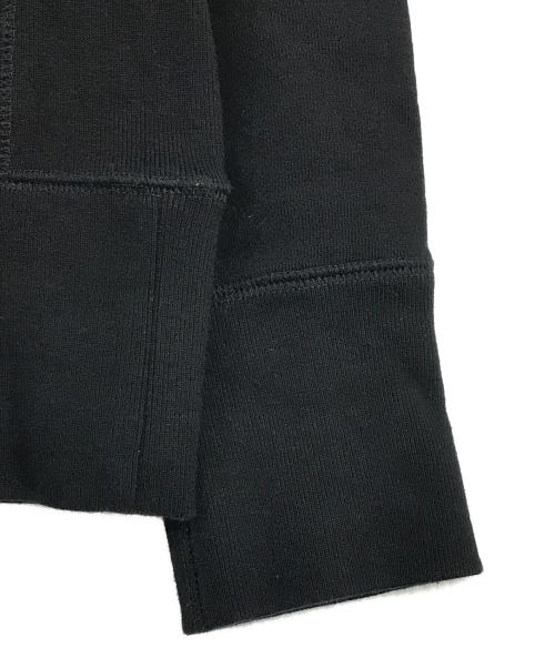 MICA&DEAL（マイカアンドディール）MICA&DEAL (マイカ＆ディール) 度詰裏毛パーカー ブラック サイズ:36の古着・服飾アイテム