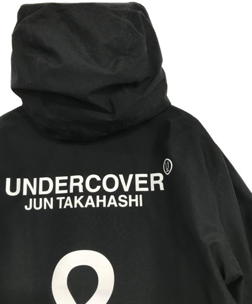 NIKE（ナイキ）NIKE (ナイキ) UNDERCOVER (アンダーカバー) 3レイヤー フィッシュテール パーカ ブラック サイズ:Lの古着・服飾アイテム