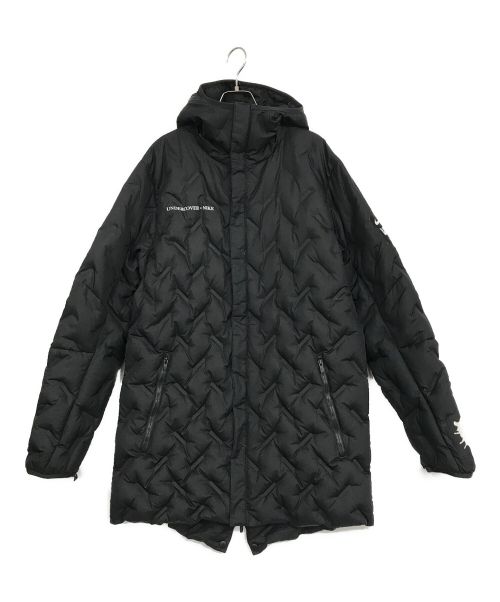 NIKE（ナイキ）NIKE (ナイキ) UNDERCOVER (アンダーカバー) 3レイヤー フィッシュテール パーカ ブラック サイズ:Lの古着・服飾アイテム