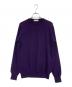 Alessandro Luppi（アレッサンドロ ルッピ）の古着「クルーネックニット」｜パープル